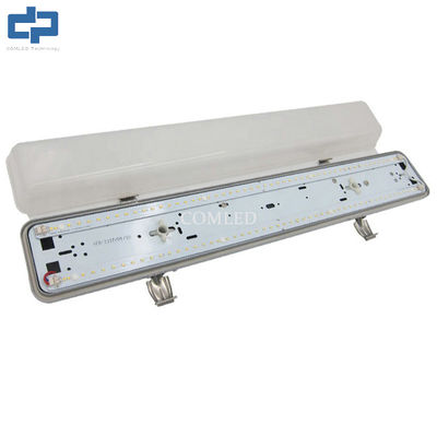 2 pies LED Batten IP65 IK08 Protección de emergencia 20 Watt LED Batten luz