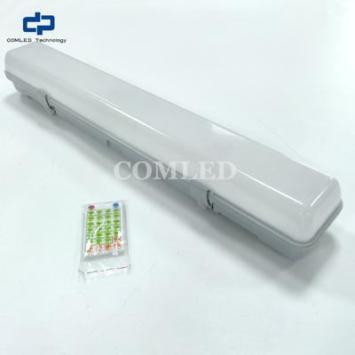 Luz de barra LED de 1500 mm, luminaria de barra resistente a la intemperie IP65, atenuable, luces de barra LED a prueba de vapor adecuadas para estacionamientos, almacenes, pasajes subterráneos, túneles, etc.
