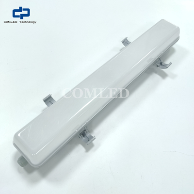 Luces de barra LED industriales con 5 años de garantía CE SAA C-Tick, luces para almacén de 18w, luminaria estanca al vapor IP65, resistente a la intemperie, luces de barra LED lineales de 600 mm para estacionamientos